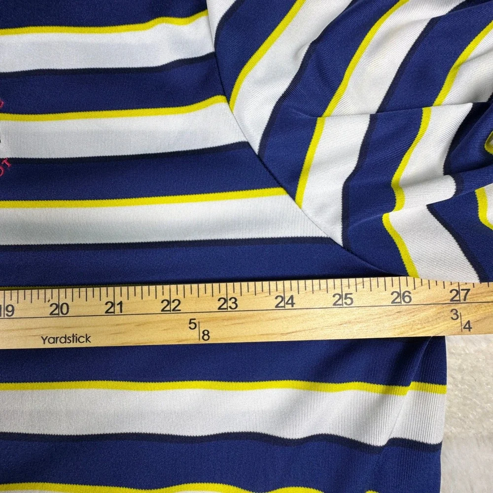 Polo Ralph Lauren XXL Golf Polo Shirt Blue‎ Striped 2020 US Open Winged Foot